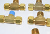 Mixed Lot of 10 NEW Parker Brass Fittings 3-Way Tee
