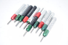 Mixed Lot of 10 PMC Industries & Others Go NO Go Smooth Pin Gage Check Plug