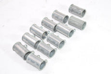 Mixed Lot of 11 Set Screw Conduit Couplings, HALEX