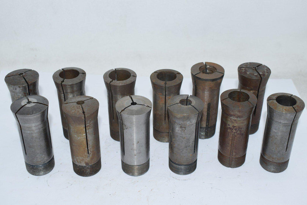 Mixed Lot of 12 5C Round Collet Lathe Tooling