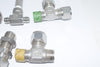 Mixed Lot of 12 NEW Hoke Gyrolok & Others 3-Way Tee Fittings