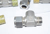 Mixed Lot of 12 NEW Hoke Gyrolok & Others 3-Way Tee Fittings