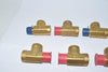 Mixed Lot of 14 NEW Parker Tee Fittings Brass