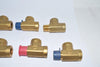 Mixed Lot of 14 NEW Parker Tee Fittings Brass