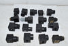 Mixed Lot of 17 NEW & Used Solenoid Connectors Parker, mPm ARO Others