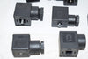 Mixed Lot of 17 NEW & Used Solenoid Connectors Parker, mPm ARO Others