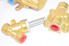 Mixed Lot of 3 Brass Solenoid Valve Body's 3/4'' - 1/2''