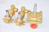 Mixed Lot of 3 NEW Brass ASCO Solenoid Valve Body, Mixed SIzes 1/2'' - 1''
