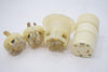Mixed Lot of 4 Nylon Plug Receptacle Plugs