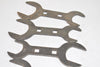 Mixed Lot of 5 Double End Machinist Wrenches, Machine Wrenches, Mixed Sizes