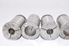 Mixed Lot of 5 Lyndex NIKKEN/ Other Straight Collets Milling Chuck Collets, Mixed Sizes