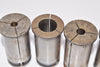 Mixed Lot of 5 LYNDEX NIKKEN Straight Collets Milling Chuck Mixed Sizes