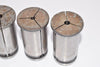 Mixed Lot of 5 LYNDEX NIKKEN Straight Collets Mixed Sizes, Machinist Tooling