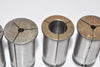 Mixed Lot of 5 LYNDEX NIKKEN Straight Collets Mixed Sizes, Machinist Tools, CNC