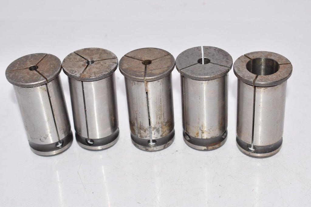 Mixed Lot of 5 LYNDEX NIKKEN Straight Collets Mixed Sizes, Machinist Tools, Milling