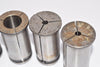Mixed Lot of 5 LYNDEX NIKKEN Straight Collets Mixed Sizes, Machinist Tools