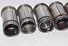 Mixed Lot of 5 LYNDEX NIKKEN Straight Collets Mixed Sizes, Machinist Tools