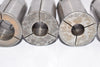 Mixed Lot of 5 Lyndex Nikken/Other Straight Collets Milling Chuck Collets, Machinist Tooling