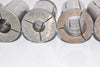 Mixed Lot of 5 Machinist Collets Milling Chuck Collets, Machinist Tooling CNC