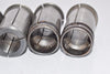 Mixed Lot of 5 Milling Chuck Collets,Machinist Tooling, CNC