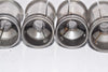 Mixed Lot of 5 Straight Collets Milling Chuck Collet Sleeves, Machinist Tooling