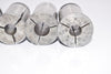 Mixed Lot of 5 Straight Collets Milling Chuck Collets, Mixed Sizes, Machinist Tooling Milling