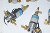 Mixed Lot of 6 Parker Skinner Solenoid Valves W/ Fittings