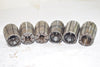 Mixed Lot of 6 TG 100 Spring Collets High Precision, Machinist Tooling, CNC Mixed Sizes