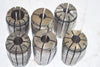 Mixed Lot of 6 TG 100 Spring Collets High Precision, Machinist Tooling, CNC Tooling