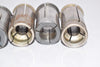 Mixed Lot of 8 Milling Chuck Collets, Machinist Tooling, CNC