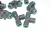 Mixed lot of 8 NEW Parker Prestolok Fittings Tee & 90 deg.