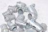 Mixed Lot of Conduit Connector Fittings, Clamps, Mixed Sizes