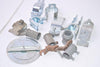 Mixed Lot of HALEX EMT Clamps, Conduit Clamps, Mixed Sizes