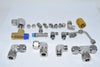 Mixed Lot of NEW & Used Parker & Others Fittings, Tee 90 deg. Threaded Compression