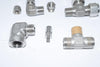 Mixed Lot of NEW Hoke Gyrolok Parker & Others 3-Way Tee Fitting 90 deg.