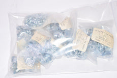 Mixed Lot of NEW Zelenda Metric Zinc Hex Nuts, Mixed Sizes