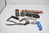 Mixed Lot of Tools, Levels, Solder, Exacto Knifes, Pocket Knifers, Pliers