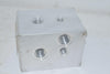 NEW 022686-AL Valve Manifold Block CAP ROD 6'' x 4-1/2'' x 4-1/2'' Made In Canada