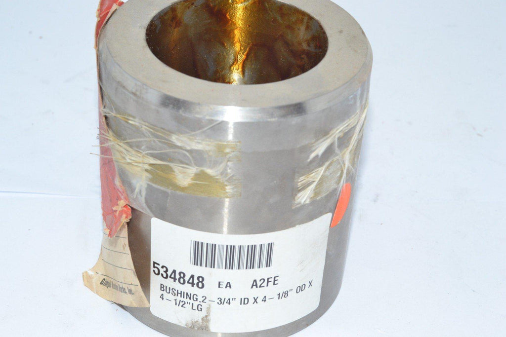 NEW 03-075-871-01 Turbine Valve Bushing 2-3/4'' ID x 4-1/8'' OD x 4-1/2'' Long