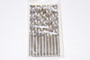 NEW 10 Piece Set of HSS 3/16'' Bright Finish Straight Shank Twist Drill Bits