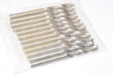 NEW 12 Piece Set of Size #20 High Speed Steel Straight Shank Twist Head Drill Bits