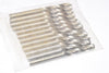 NEW 12 Piece Set of Size #20 High Speed Steel Straight Shank Twist Head Drill Bits