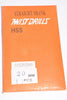 NEW 12 Piece Set of Size #20 High Speed Steel Straight Shank Twist Head Drill Bits