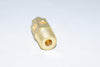 NEW 129990 Brass Needle Valve Mini Muffler Filter 1-1/2'' OAL 1/2'' OD Threads