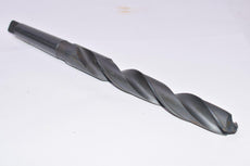 NEW 25/32'' HSS Morse Taper Shank Drill Bit Size #2, 10-1/8'' OAL x 9/16'' Shank