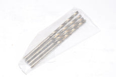 NEW 4 Piece Set of #40 Straight Shank High Speed Steel Twist Head Drill Bits