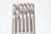 NEW 6 Piece Set of 11/32'' Straight Shank High Speed Steel Twist Head Drill Bits