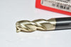 NEW ACCUPRO 35050020090C5 Corner Radius End Mill: 1/2? Dia, 1-1/4? LOC, 0.09? Radius, 3 Flutes, Solid Carbide