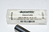 NEW ACCUPRO 70217153 Carbide Corner Radius End Mill 3/8 x 3/8 x 1 x 2-1/2