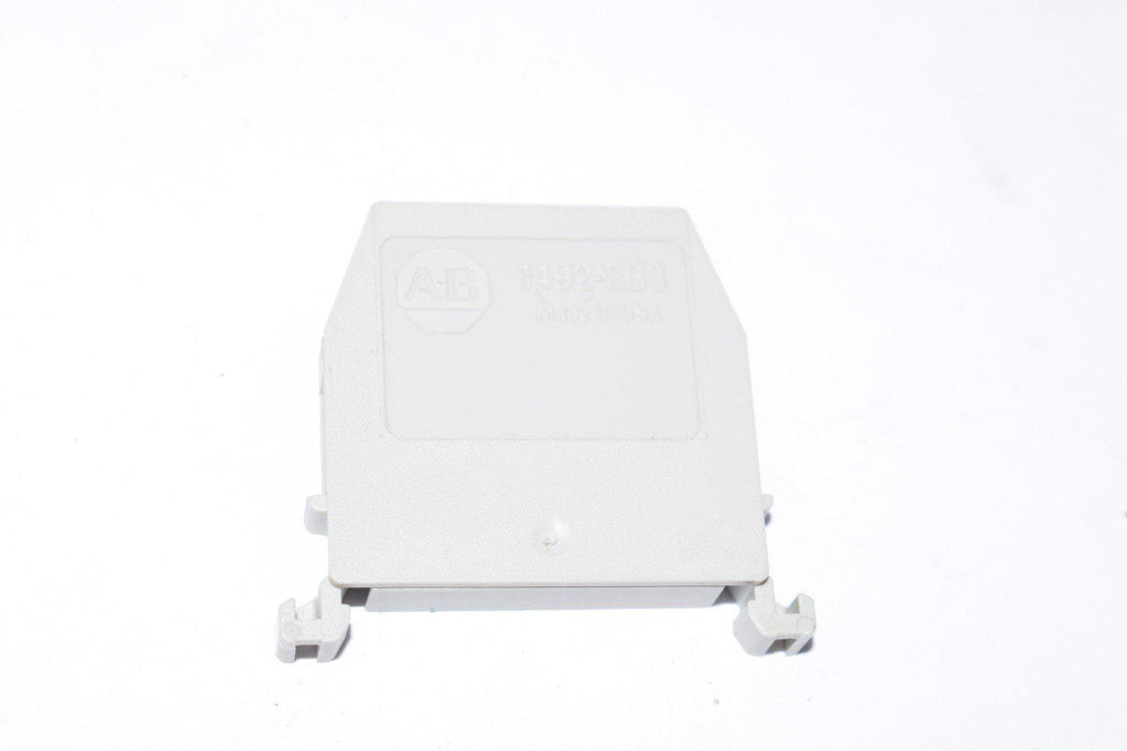 NEW Allen Bradley 1492-EB3 End Barrier - Light Grey